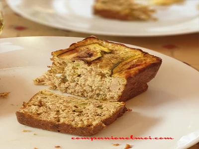 Petite terrine de thon à la courgette