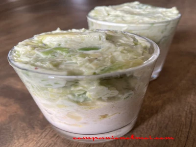Petites verrines crabe avocat