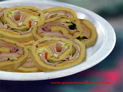 Pionono roulé uruguayen version salée