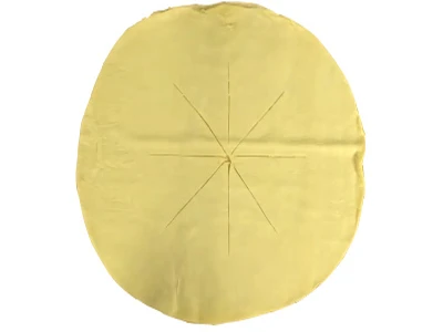 Pizza soleil préparation