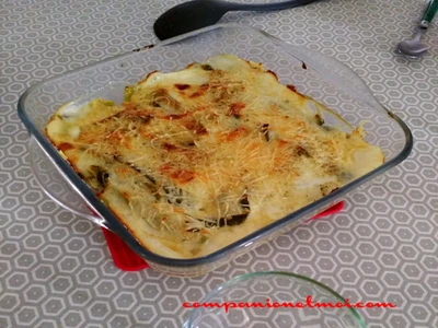 Poireaux vapeur à la béchamel