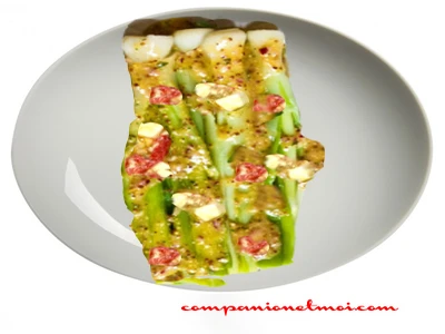 Poireaux vapeur à la vinaigrette