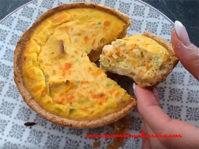 Quiche provençale trois toques