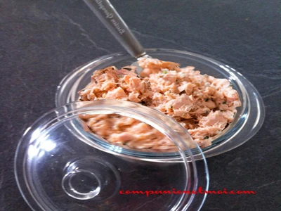 Rillettes de saumon au St Môret