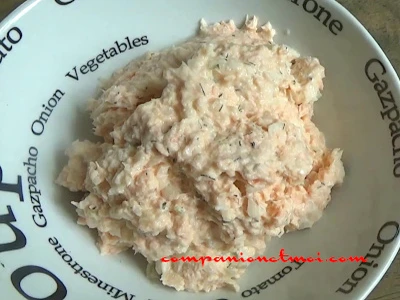Rillettes de saumon frais