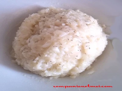 Risotto au fromage de chèvre