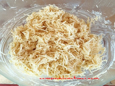 Salade de céleri-rave sauce coleslaw