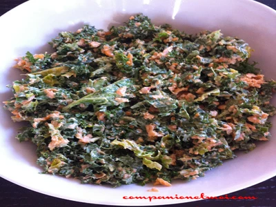 Salade de chou kale
