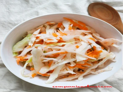 Salade de chou marinée salvadorienne