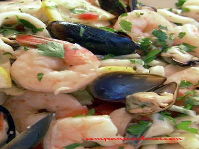 Salade de fruits de mer
