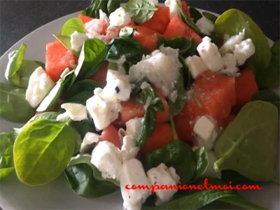 Salade de pastèque