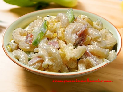 Salade de pâtes à la coréenne