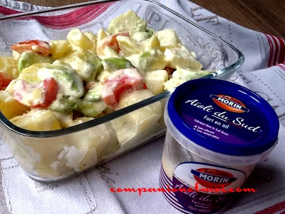 Salade de pommes de terre à l'aïoli