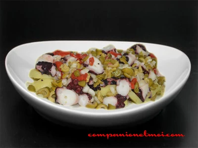 Salade de poulpe aux pommes de terre