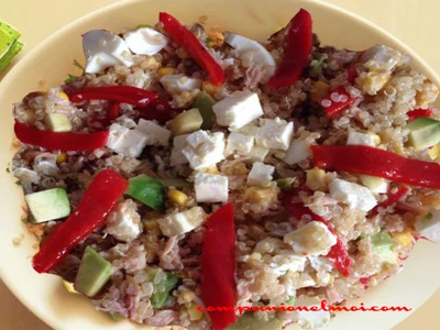 Salade de quinoa au thon