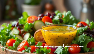 Salade de quinoa, pois chiches, tomates et graines