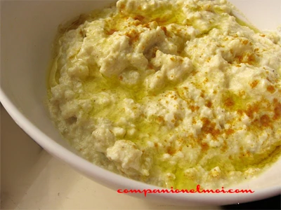 Tapenade d'olives vertes vegan