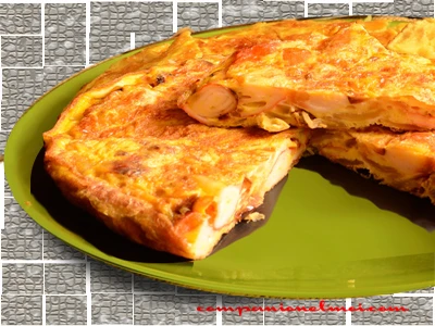 Tortilla de surimi