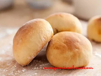 Boules de pain blanc
