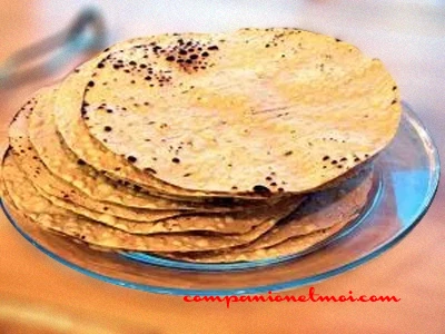 Crêpes indiennes à la farine de pois chiche