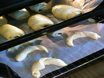 Croissants et chocolatines