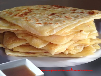 Msemmen ou crêpes feuilletées marocaines