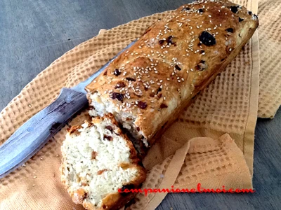 Pain de mie aux raisins secs