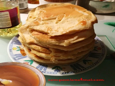 Pancake crème caramel