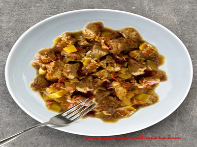 Agneau à la congolaise