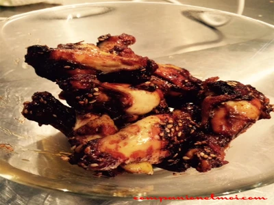 Ailes de poulet caramélisées