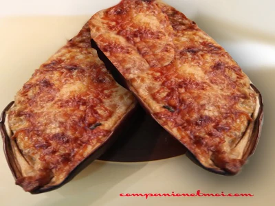 Aubergines farcies aux légumes