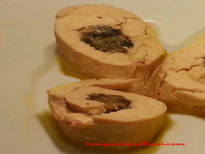 Ballottines de poulet et foie gras