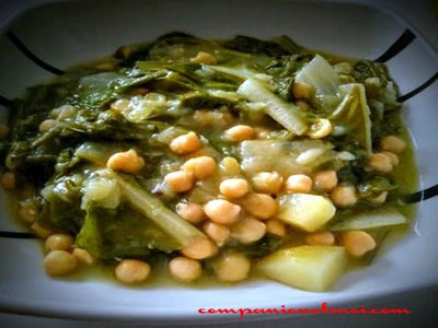 Blettes aux pois chiches