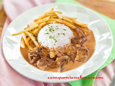 Bœuf stroganoff brésilien
