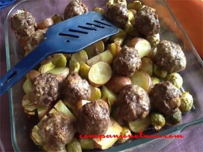 Boulettes de bœuf cuites au four