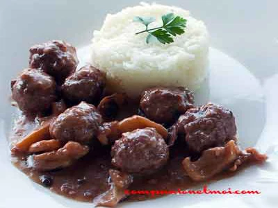 Boulettes de viande aux seiches