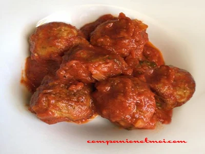 Boulettes sauce tomate à l'italienne