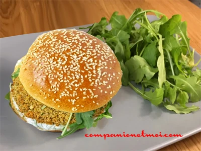 Burgers de falafels cuits au four