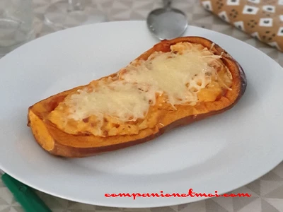 Butternut farci et beaufort