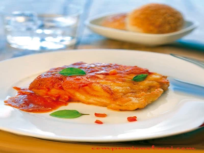 Cabillaud sauce basquaise