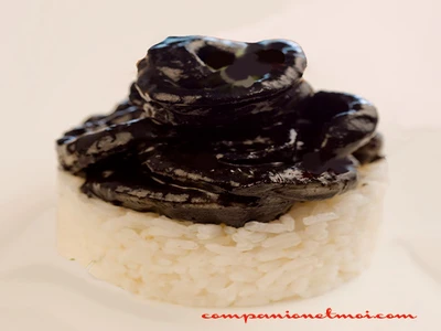 Calamars à l'encre