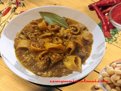 Calamars aux amandes