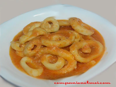 Calmars en sauce