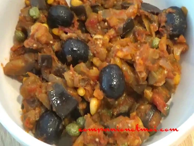 Caponata sicilienne