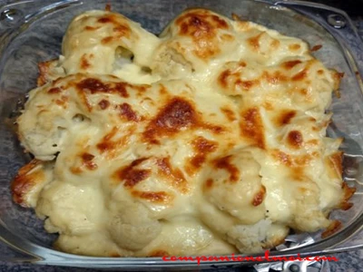 Chou-fleur sauce béchamel