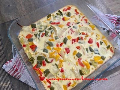 Clafoutis aux légumes d'été