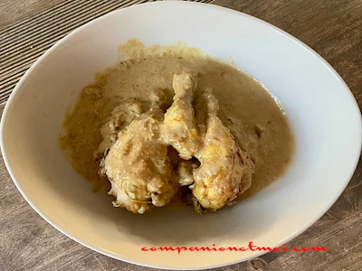 Coquelet à la crème