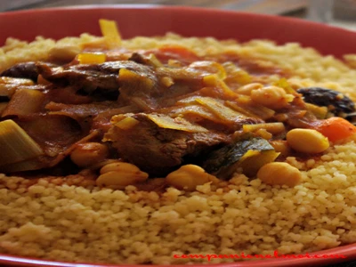 Couscous à la viande de veau