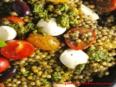 Couscous au pesto