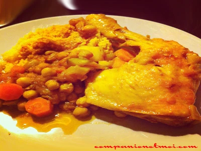 Couscous au poulet